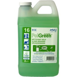 POLGREEN NETTOYANT SOLS N°16 - ECOLABEL POD (2 lt) jusqu'à épuisement