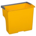 Seau plastique jaune 4 lt MX