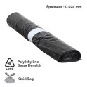 60 lt NOIRS QUICK BAG NEW (carton 24 x 10 sacs)