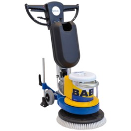 Monobrosse BABY avec réservoir et plateau support pads 330 mm