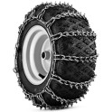 Chaînes à neige 18 x 8.5 - 8" avec crampons HUSQVARNA (paire)