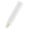 Lampes LED 7W/840 G24d forme tube (10 pièces)