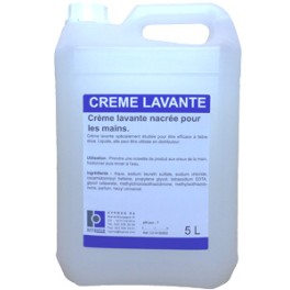 CREME LAVANTE NACREE POUR LES MAINS (5 lt)