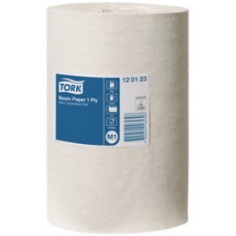 Essuie-mains papier recyclé 1 couche BASIC MINI TORK M1 (11 rouleaux)