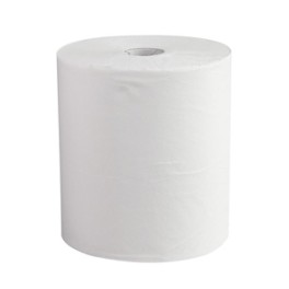 Essuie-mains rouleaux 3 couches blanc 86 m (6 rouleaux)