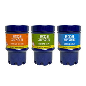 QUARTZ EDGE recharge parfum MANGO / HERBAL MINT / OCEAN (6 pièces)