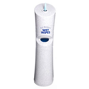 POD MAXI Distributeur de lingettes (poubelle incluse) Marbré blanc