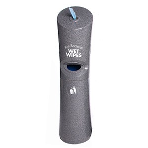 POD MAXI Distributeur de lingettes (poubelle incluse) Gris clair