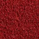 Tapis spaghetti CITI ROUGE épai 14 mm/m lin  (Largeur 120 cm)
