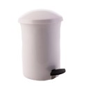 Poubelle WC à pédale blanche 4.5 lt 