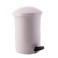 Poubelle WC à pédale blanche 4.5 lt 