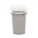 Poubelle à couvercle basculant 30 lt (blanc) 