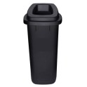 Collecteur de déchets 90 lt (corps noir - couvercle noir) *