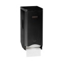 Distributeur papier toilette 2 rouleaux NOIR