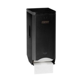 Distributeur papier toilette 2 rouleaux NOIR