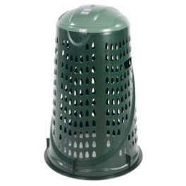 Support plastique pour sacs 110 lt (Grillage vert)