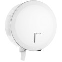 Distributeur rouleau papier WC JUMBO (en métal blanc)