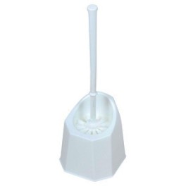 Garniture WC boule (support + brosse)