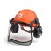 Casque forestier complet grillagé