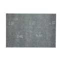 EXCENTR Papiers à poncer grain 60 (55-35) (10 pièces)