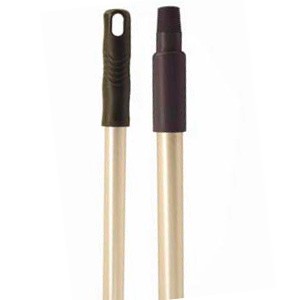 Manche aluminium 23,5 mm avec embout vissant (contact alimentaire)