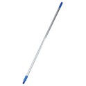Manche aluminium à vis HYGIENE avec embout bleu 150 cm