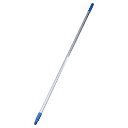 Manche aluminium à vis HYGIENE avec embout bleu 150 cm