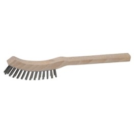 Brosse fil d'acier 2 rangs STD