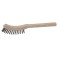 Brosse fil d'acier 2 rangs STD