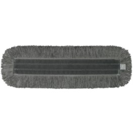 ZYP frange de balayage anthracite à velcro DUSTY 60 cm