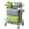 Chariot MICRORAPID COMPACT INOX (vert/gris)