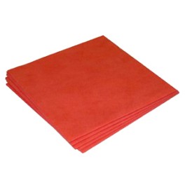 Chiffon microfibre non tissé QUICK HYPROS rouge (40 x 40 cm)