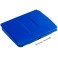Couvercle en plastique bleu pour support de sac 150 lt