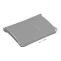 Couvercle en plastique gris p/ support central de sac 120 lt ALPHA