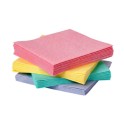 Chiffons non-tissés 4 couleurs (45 pièces) (15B - 10V - 10J - 10R)