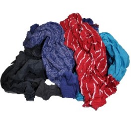 Chiffons couleurs (ballot de 10 kg)