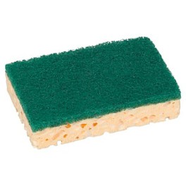 Eponge végétale abrasif vert 