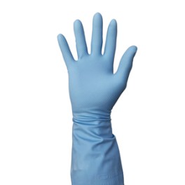 Gants latex bleu VIT (taille L-8)