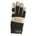Gants de protection en cuir fleur de boeuf 1,1 mm avec velcro XXL/11