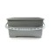 Seau plastique gris pour vitres 22 lt (anse grise)
