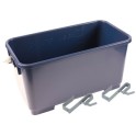 Seau plastique à vitres 22 lt avec crochet double