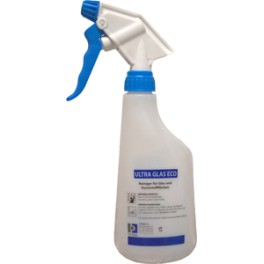 Vaporisateur ULTRA GLAS ECO sérigraphié avec tête bleue (650 ml)