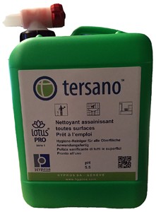 Bidon vert 5lt (sans bouchon)