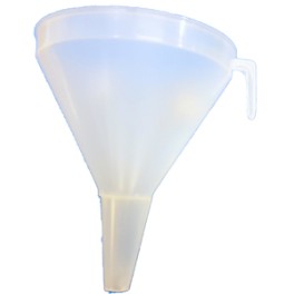 Entonnoir entrée Ø 200mm - sortie Ø 25mm (pièce)