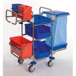 BIOSTEEL 11 (chariot de service + lavage)