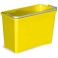 Seau plastique jaune 8 lt chariot ALPHA