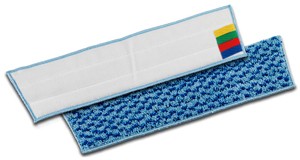 ZYP frange microfibre PULI-SCRUB velcro 40 cm ECOLABEL