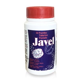 JAVEL EN PASTILLES (boîte de 50 pastilles javel)