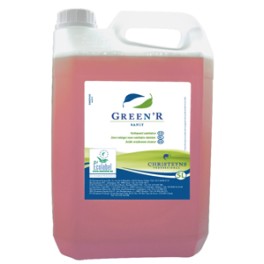 GREEN R NETTOYANT SANITAIRES ECOLABEL (5 lt)