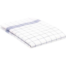 Linge de cuisine + mains ECO lin-coton 50 x 70 cm bleu